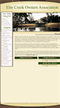 Mobile Screenshot of elmcreekownersassoc.com